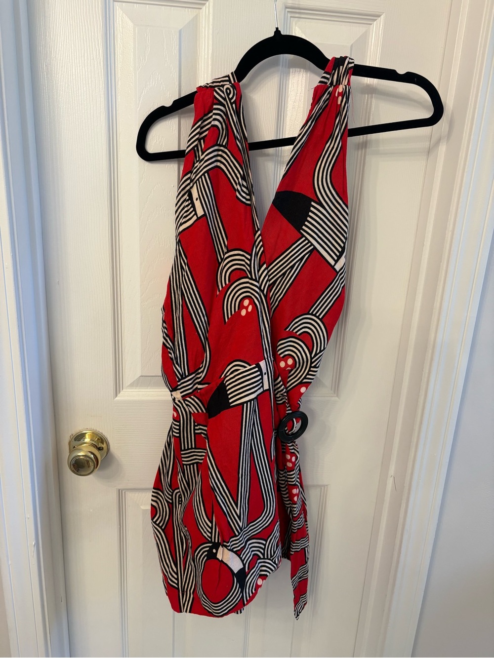 FARM Rio Logotuca Scarf Halter Romper - Picture 4 of 5
